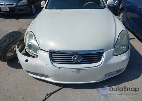 2002 Lexus Sc 430 z USA, uszkodzony, nr VIN JTHFN48Y120005447